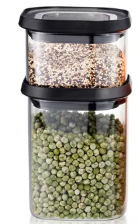 Set of 3 glass containers Gefu Pantry G -12807 Set of 3 glass containers Gefu Pantry G -12807