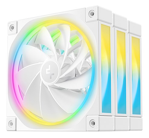 DeepCool FL12R WH-3 IN 1 Computer case Fan 12 cm White 3 pc(s) DeepCool FL12R WH-3 IN 1 Computer case Fan 12 cm White 3 pc(s)