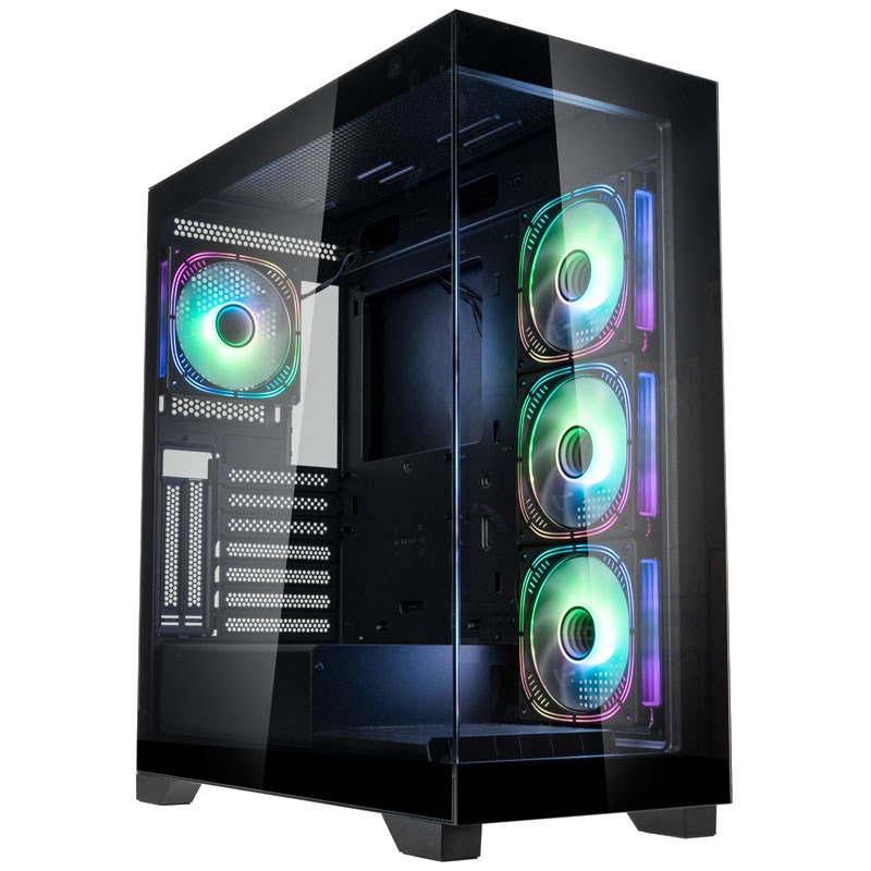 Kolink Unity Peak ARGB Midi-Tower Showcase, Tempered Glass - black Kolink Unity Peak ARGB Midi-Tower Showcase, Tempered Glass - black