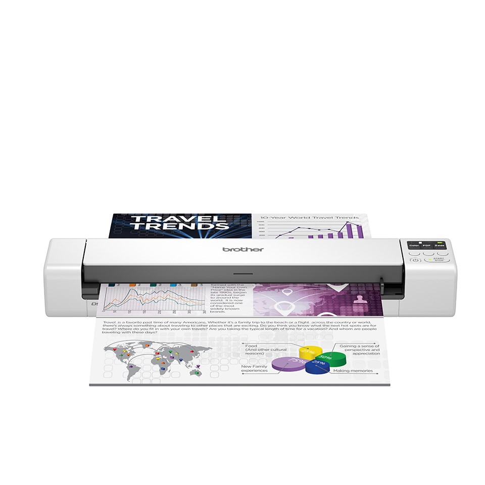 Brother DS-940DW Sheet-fed scanner 600 x 600 DPI A4 Black, White Brother DS-940DW Sheet-fed scanner 600 x 600 DPI A4 Black, White