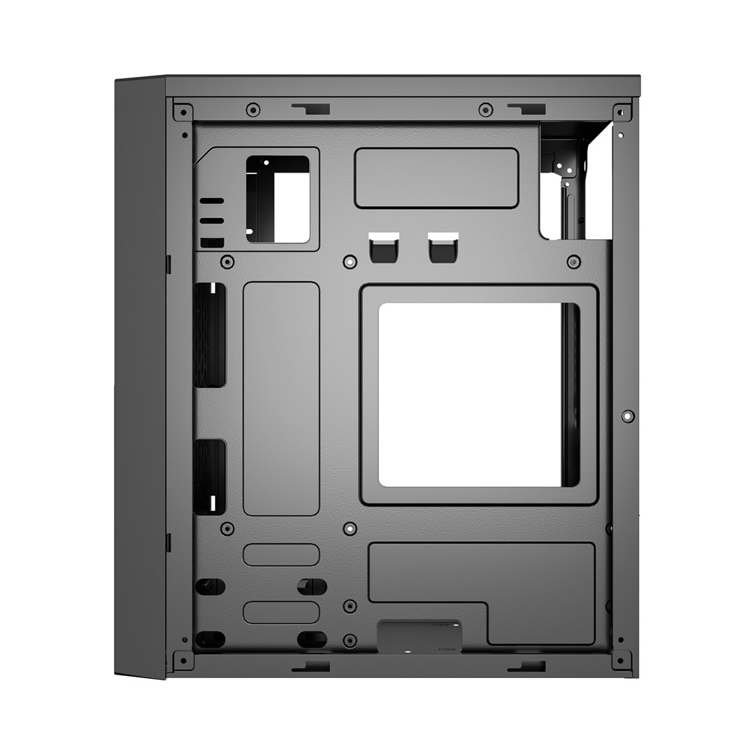 Gembird CCC-FC-K170-600W Office computer case Fornax K170, mATX, black + 600W 80PLUS bronze PSU Gembird CCC-FC-K170-600W Office computer case Fornax K170, mATX, black + 600W 80PLUS bronze PSU