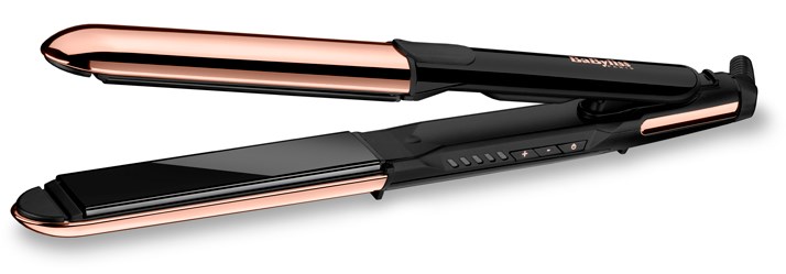 BaByliss Straight & Curl Brilliance Curling iron Warm Black, Rose 3 m BaByliss Straight & Curl Brilliance Curling iron Warm Black, Rose 3 m