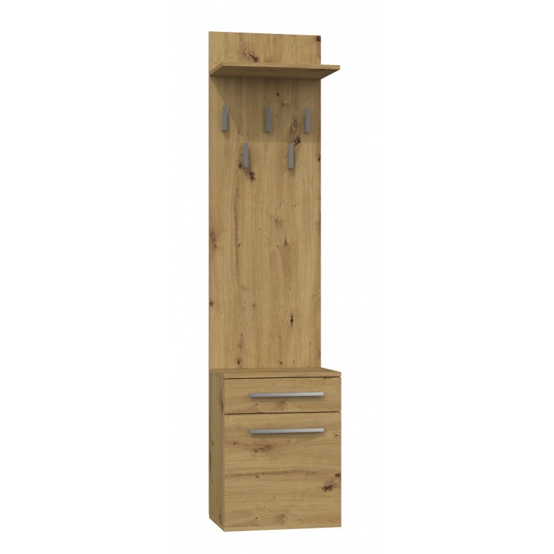 Topeshop DUO WIESZAK ARTISAN clothing hanger Oak Topeshop DUO WIESZAK ARTISAN clothing hanger Oak