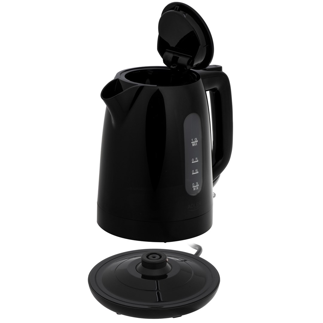 ADLER AD 1380B black electric kettle ADLER AD 1380B black electric kettle