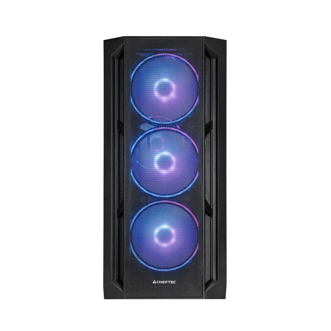 Chieftec PC- Gehäuse GA-01B-L-OP APEX LUMO Midi Tower Black Chieftec PC- Gehäuse GA-01B-L-OP APEX LUMO Midi Tower Black