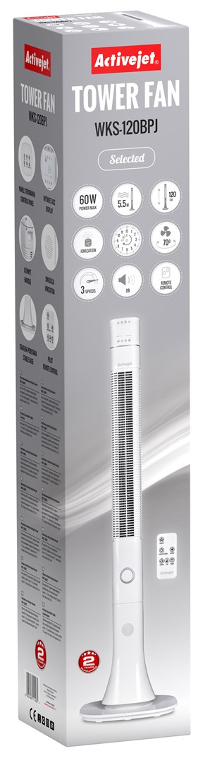 Tower Fan Activejet Selected WKS-120BPJ Tower Fan Activejet Selected WKS-120BPJ