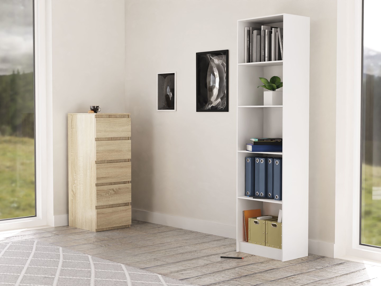 Topeshop R50 BIEL office bookcase Topeshop R50 BIEL office bookcase