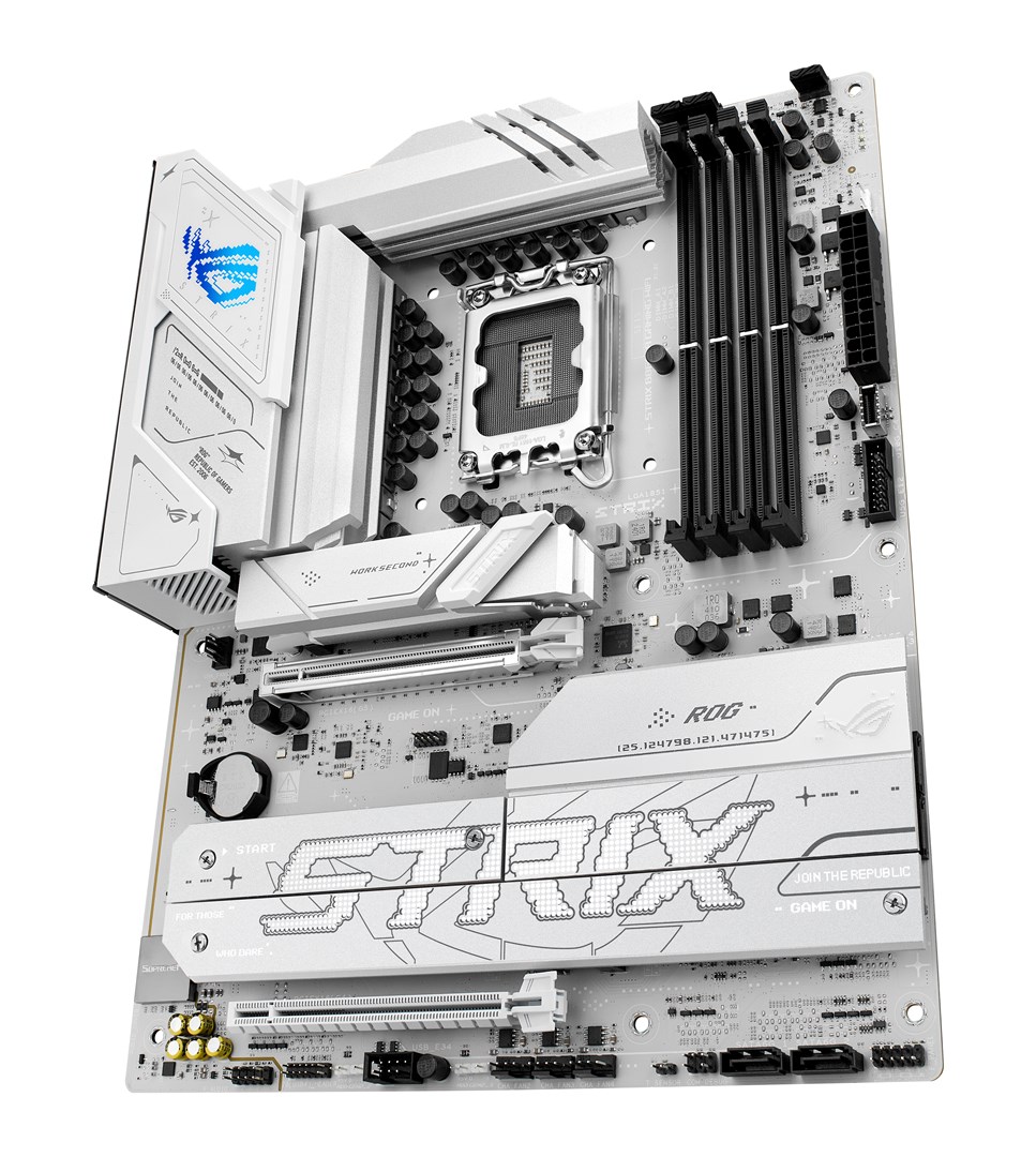 ASUS ROG STRIX B860-A GAMING WIFI Intel B860 LGA 1851 (Socket V1) ATX ASUS ROG STRIX B860-A GAMING WIFI Intel B860 LGA 1851 (Socket V1) ATX