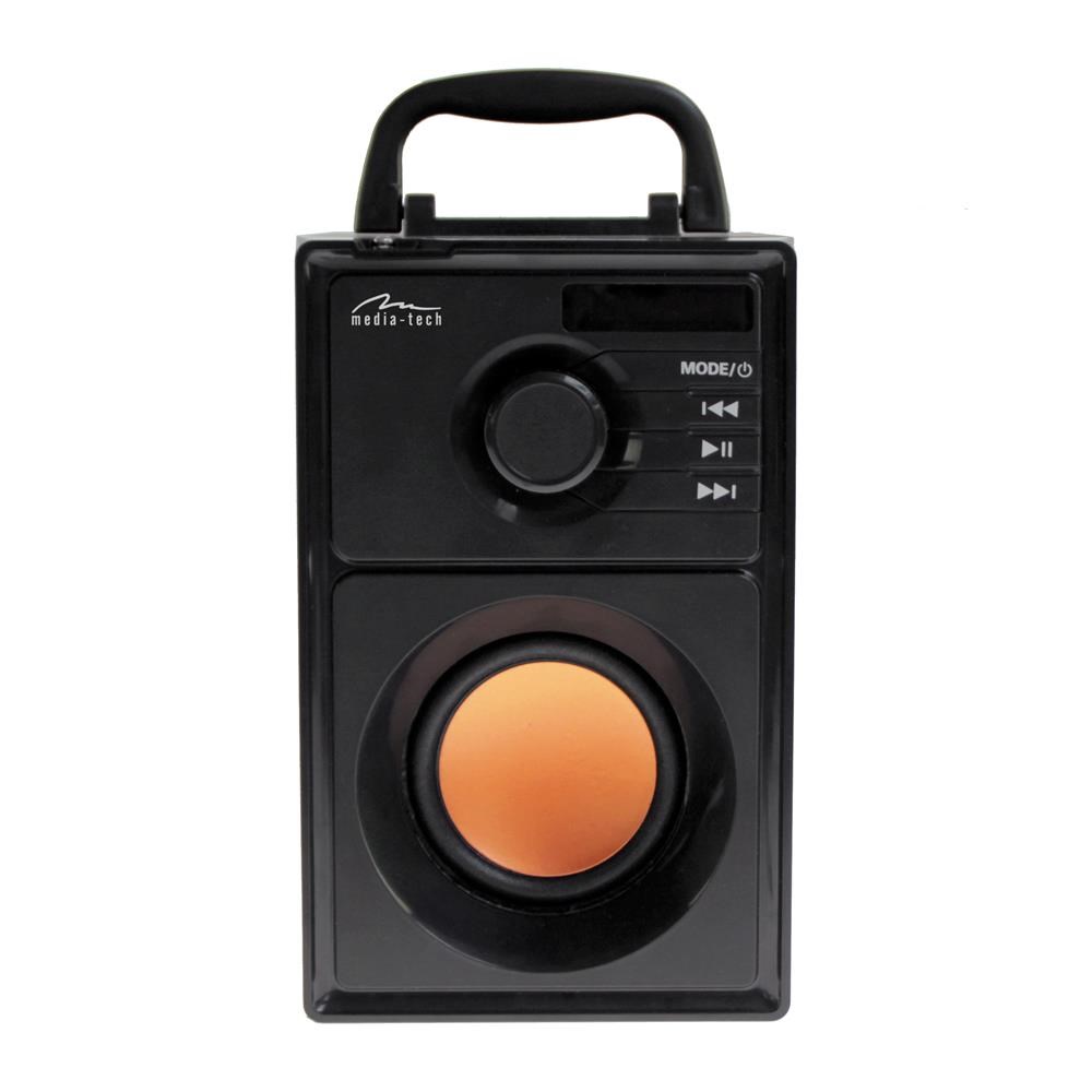 Media-Tech BOOMBOX BT 15 W Stereo portable speaker Black Media-Tech BOOMBOX BT 15 W Stereo portable speaker Black