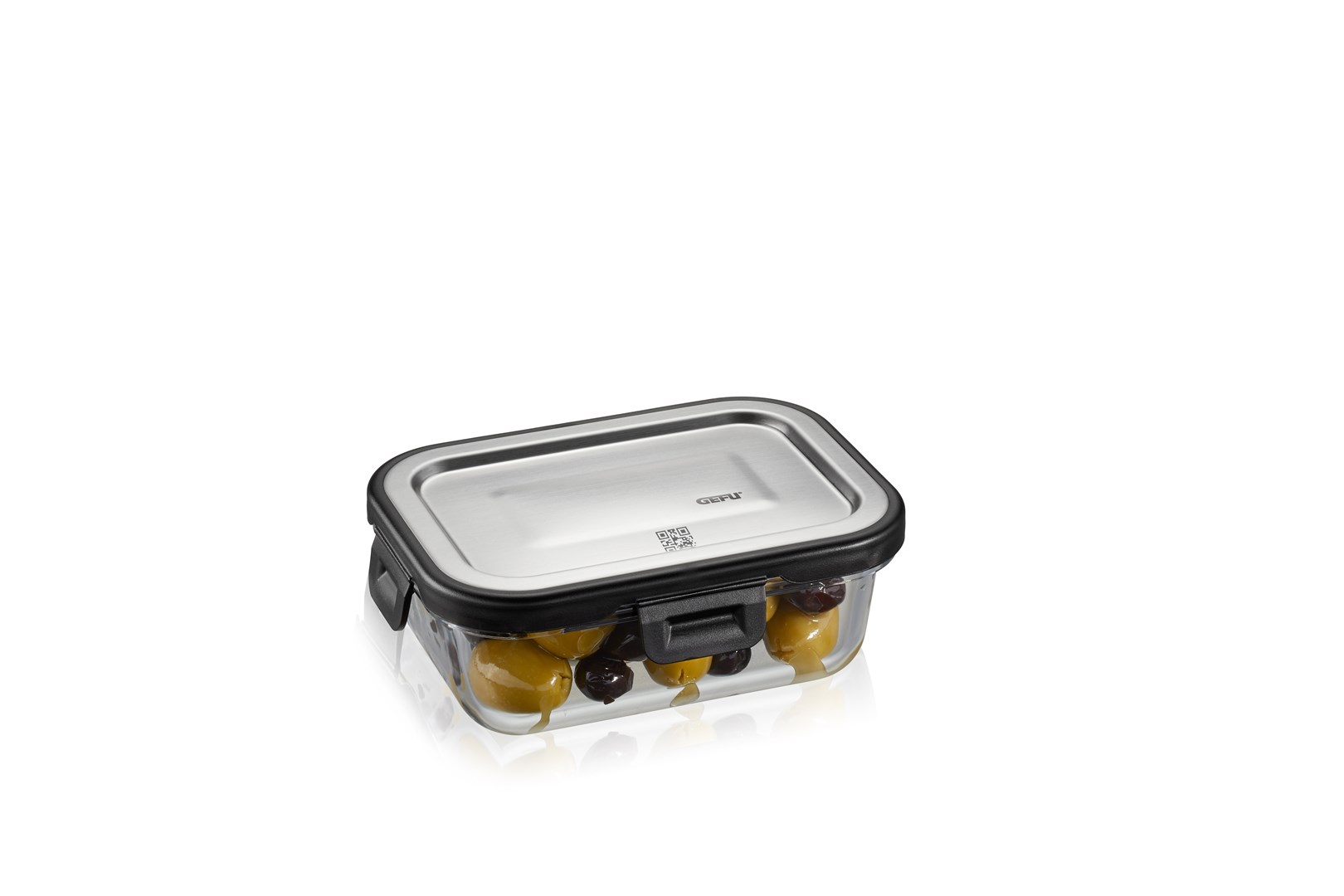 Set of 3 rectangular glass containers Gefu Milo G -12799 Set of 3 rectangular glass containers Gefu Milo G -12799