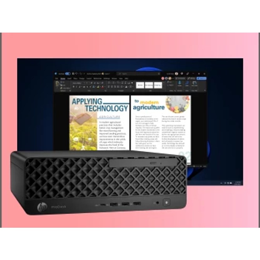 HP ProDesk 4 SFF G1i AI PC Intel Core Ultra 5 225 16 GB DDR5-SDRAM 512 GB SSD Windows 11 Pro Black HP ProDesk 4 SFF G1i AI PC Intel Core Ultra 5 225 16 GB DDR5-SDRAM 512 GB SSD Windows 11 Pro Black