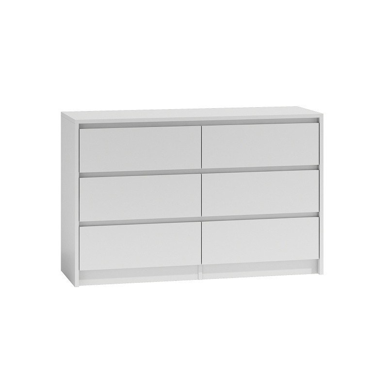 Topeshop K120 BIEL 2X3 chest of drawers Topeshop K120 BIEL 2X3 chest of drawers
