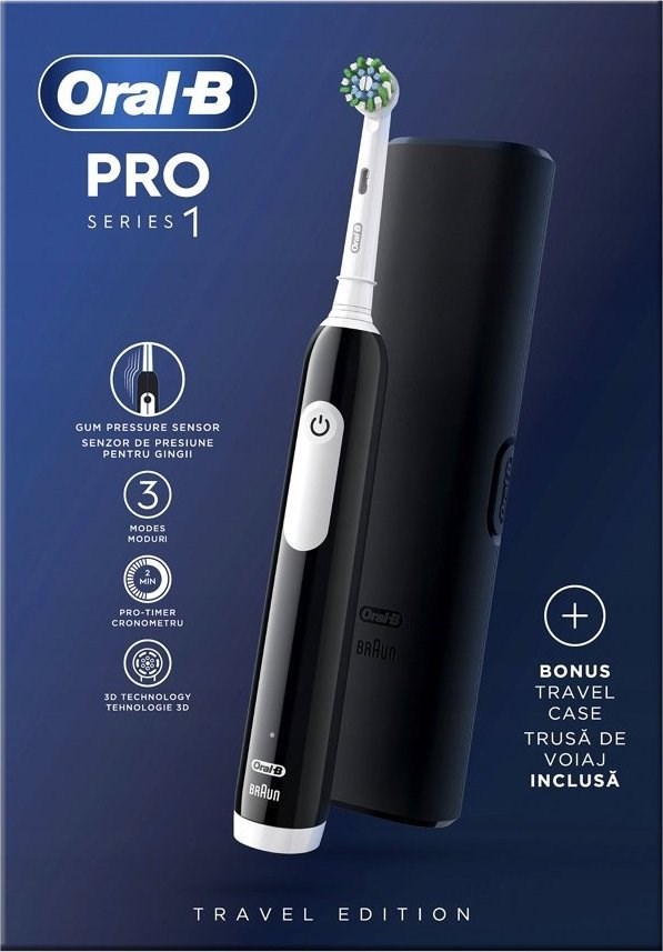 Oral-B electric toothbrush ORAL-B PRO1 BLACK Oral-B electric toothbrush ORAL-B PRO1 BLACK