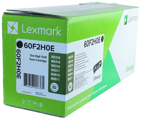 Lexmark 602H toner cartridge 1 pc(s) Original Black Lexmark 602H toner cartridge 1 pc(s) Original Black