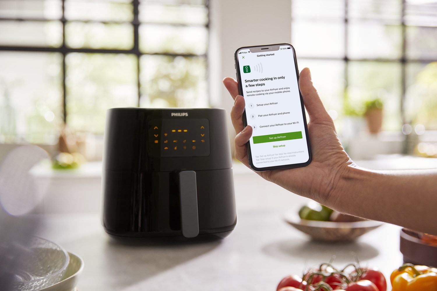 Philips Essential 5000 Series Connected HD9280/70 Airfryer 5000 Series XL Philips Essential 5000 Series Connected HD9280/70 Airfryer 5000 Series XL