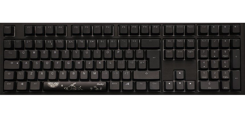 Ducky Shine 7 keyboard Gaming USB German Black Ducky Shine 7 keyboard Gaming USB German Black