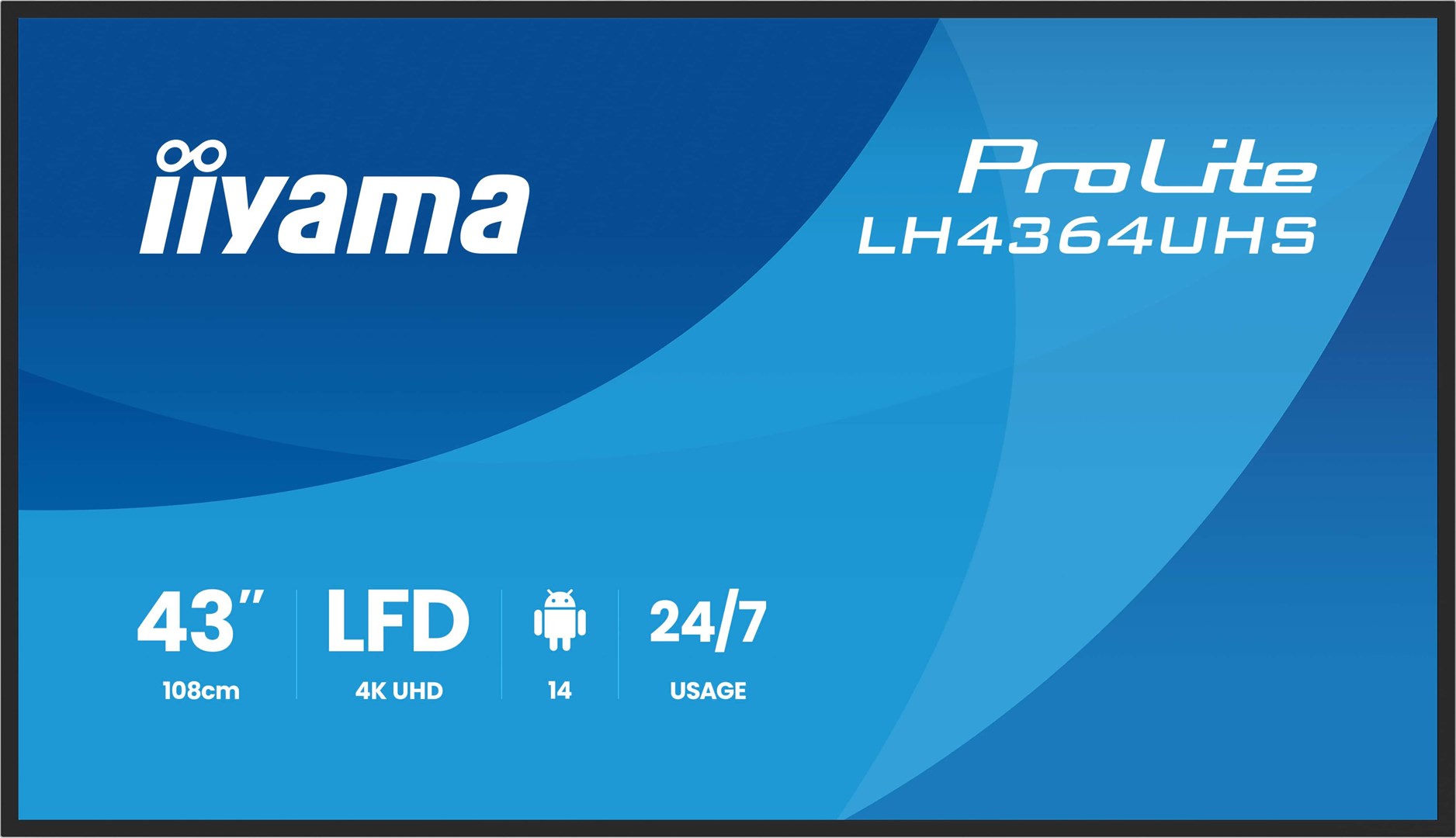 iiyama 43" 4K UHD Most powerful professional digital signage display with advanced control and connectivity options iiyama 43" 4K UHD Most powerful professional digital signage display with advanced control and connectivity options