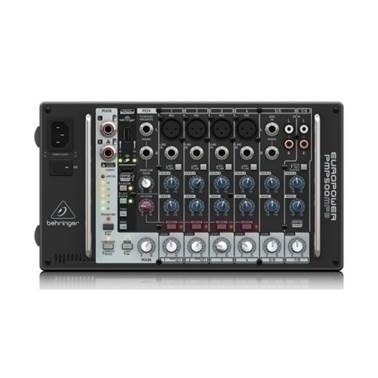 Behringer PMP500MP3 audio mixer 8 channels Black Behringer PMP500MP3 audio mixer 8 channels Black