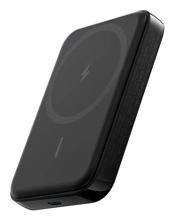 Anker 321 MagGo 5000 5000 mAh Wireless charging Black Anker 321 MagGo 5000 5000 mAh Wireless charging Black