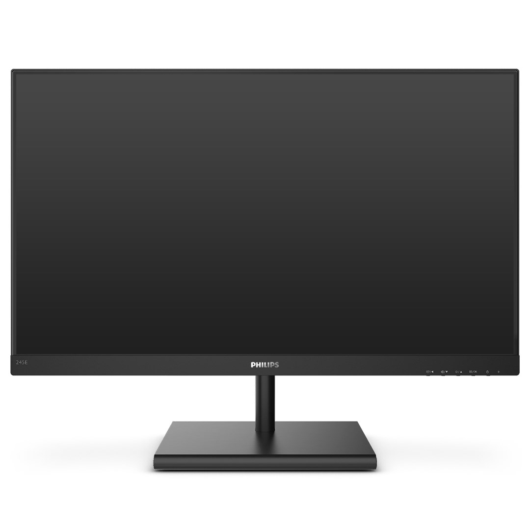 Philips E Line 245E1S/00 LED display 60.5 cm (23.8") 2560 x 1440 pixels 2K Ultra HD LCD Black Philips E Line 245E1S/00 LED display 60.5 cm (23.8") 2560 x 1440 pixels 2K Ultra HD LCD Black