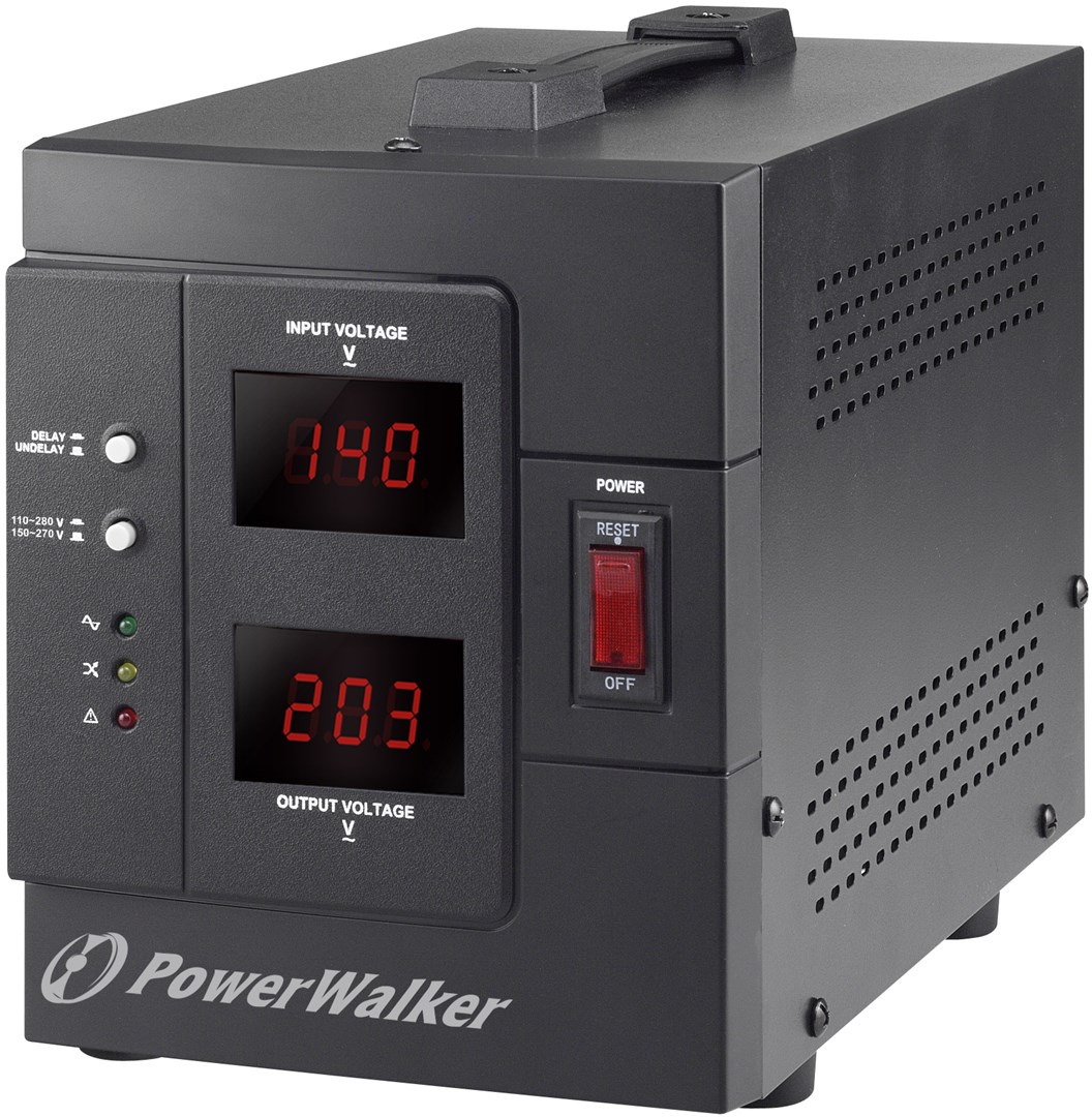 PowerWalker AVR 2000 SIV FR voltage regulator 2 AC outlet(s) 110 - 280 V Black PowerWalker AVR 2000 SIV FR voltage regulator 2 AC outlet(s) 110 - 280 V Black