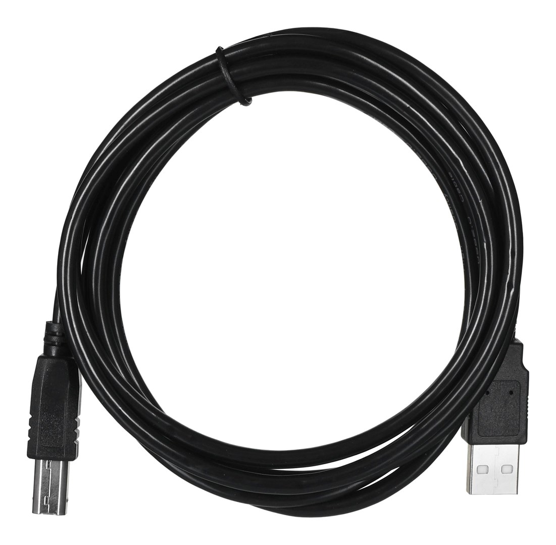 Lanberg CA-USBA-10CC-0018-BK USB cable USB 2.0 1.8 m USB B Black Lanberg CA-USBA-10CC-0018-BK USB cable USB 2.0 1.8 m USB B Black