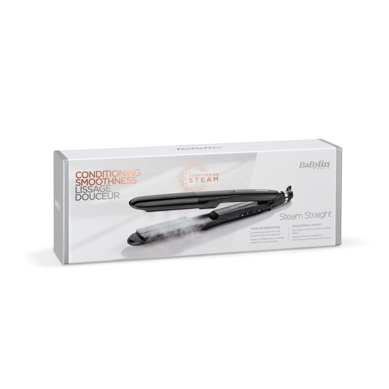 BaByliss ST492E hair styling tool Straightening iron Steam Black 2.5 m BaByliss ST492E hair styling tool Straightening iron Steam Black 2.5 m