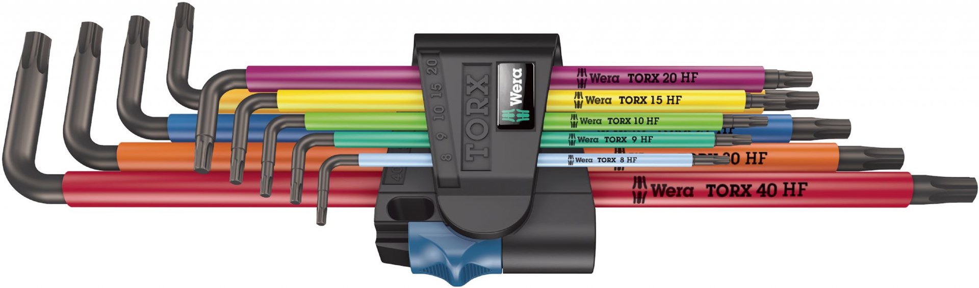 Wera 967/9 TX XL L-shaped hex key set Metric 9 pc(s) Wera 967/9 TX XL L-shaped hex key set Metric 9 pc(s)