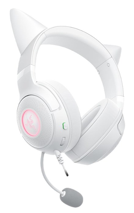 Razer Kraken Kitty V2 Headset Wired Head-band Gaming USB Type-A White Razer Kraken Kitty V2 Headset Wired Head-band Gaming USB Type-A White