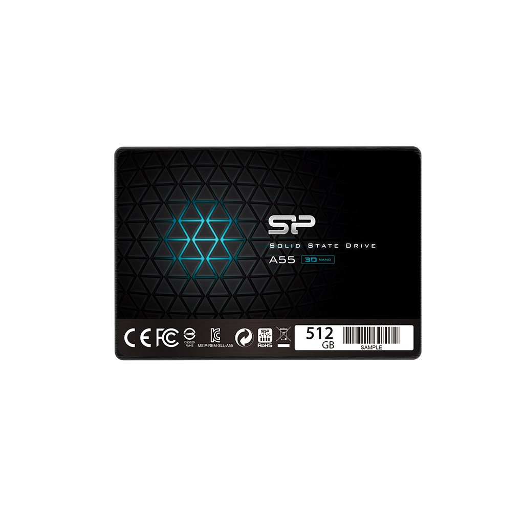 Silicon Power Ace A55 2.5" 512 GB Serial ATA III 3D TLC Silicon Power Ace A55 2.5" 512 GB Serial ATA III 3D TLC