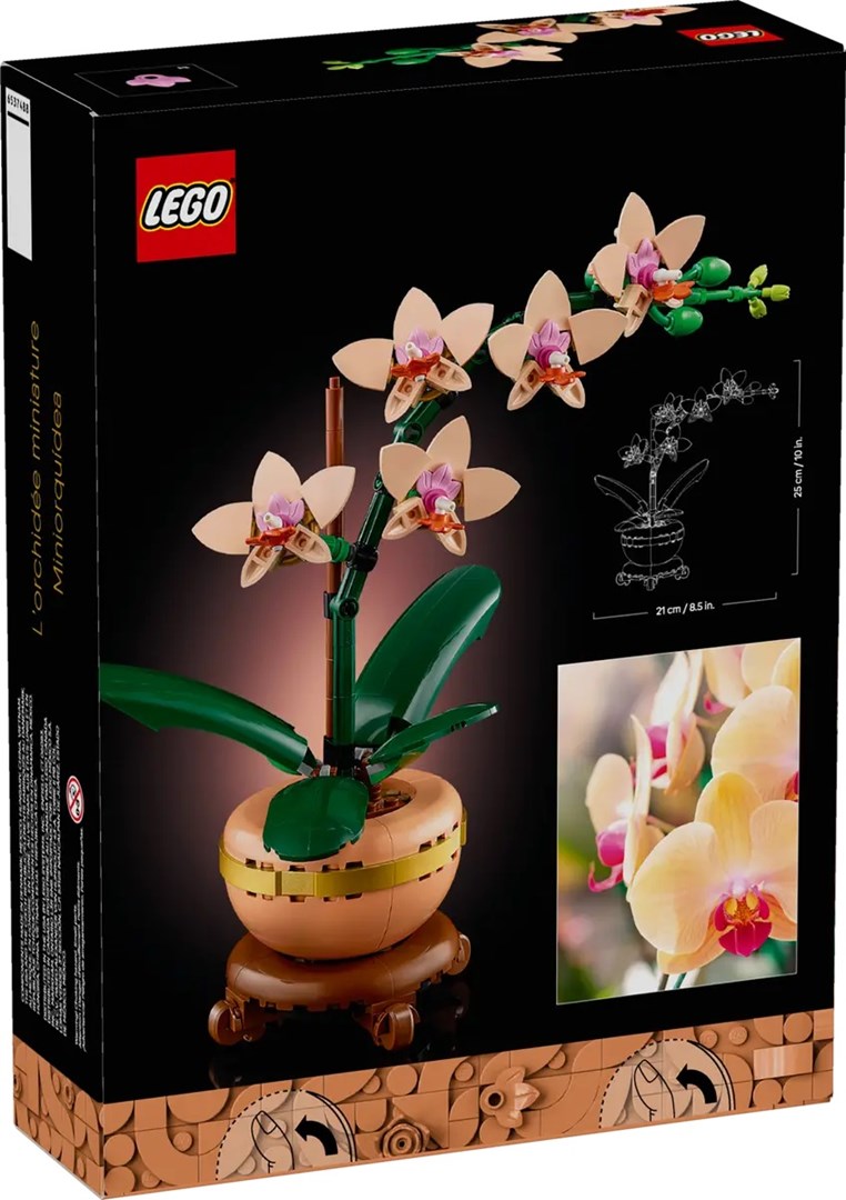 LEGO ICONS 10343 The Botanical Collection - Mini Orchid LEGO ICONS 10343 The Botanical Collection - Mini Orchid