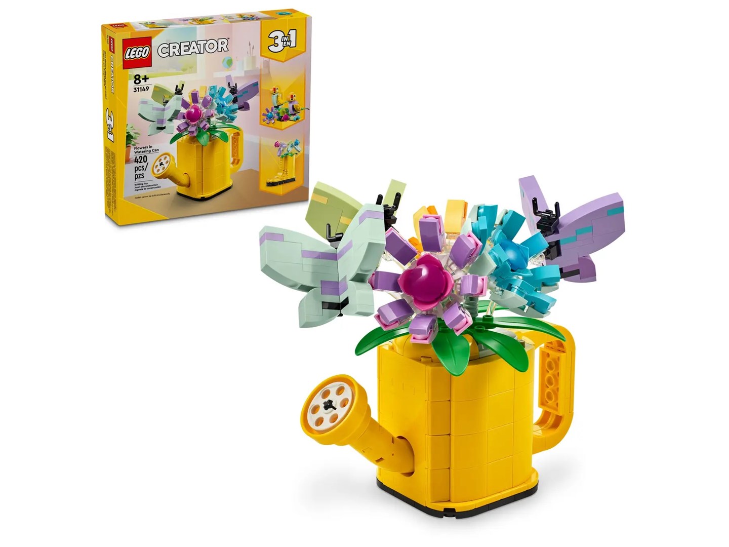 LEGO CREATOR 3 IN 1 31149 FLOWERS IN WATERING CAN LEGO CREATOR 3 IN 1 31149 FLOWERS IN WATERING CAN