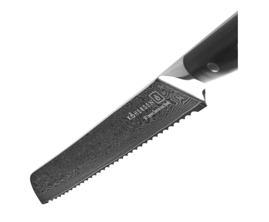 Kohersen Elegance Ebony Wood bread knife 22.9 cm Kohersen Elegance Ebony Wood bread knife 22.9 cm