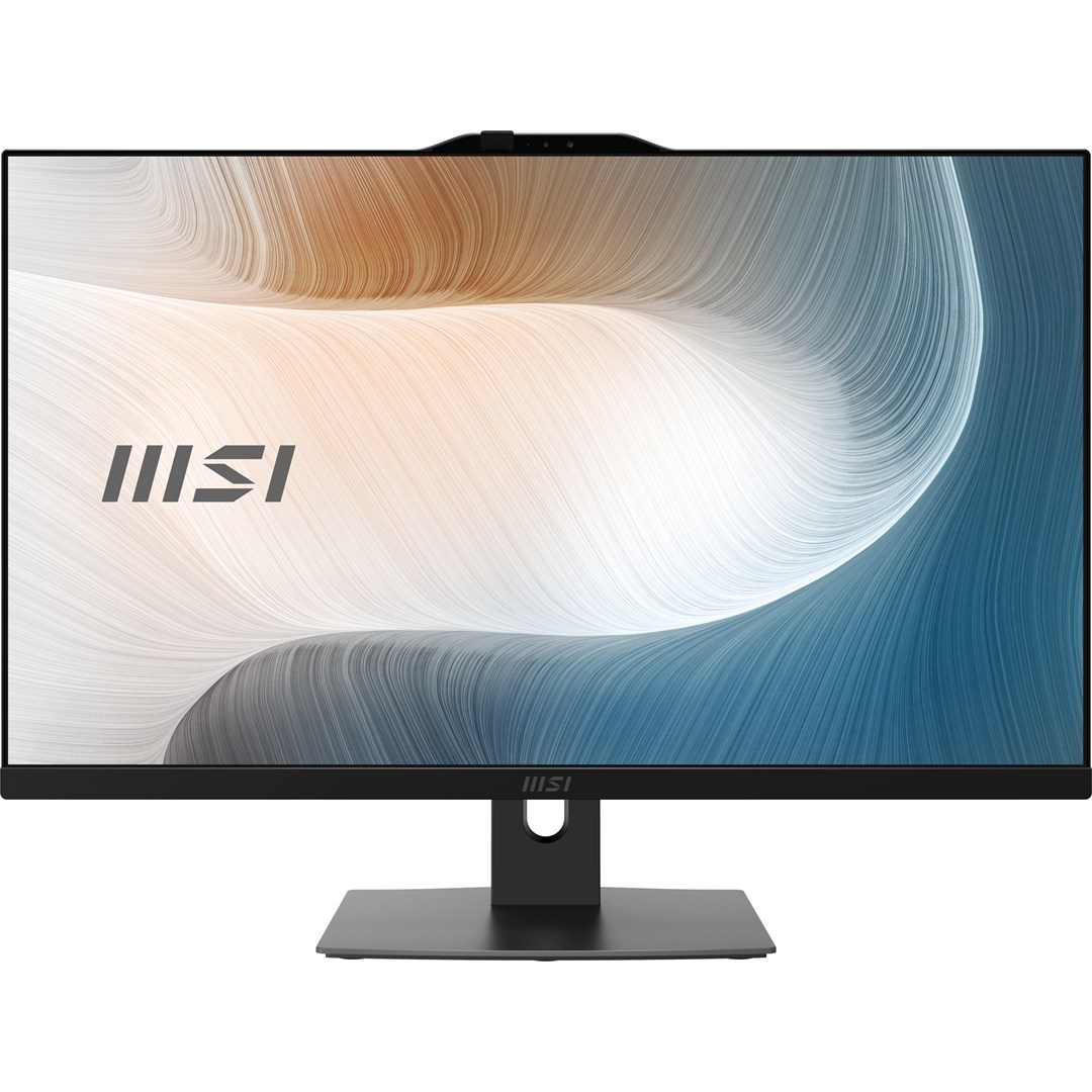 MSI Modern AM272P 1M-1261EU All-in-One PC/workstation Intel Core 5 120U 68.6 cm (27") 1920 x 1080 pixels 16 GB DDR5-SDRAM 512 GB SSD Windows 11 Pro Wi-Fi 6E (802.11ax) Black MSI Modern AM272P 1M-1261EU All-in-One PC/workstation Intel Core 5 120U 68.6 cm (27") 1920 x 1080 pixels 16 GB DDR5-SDRAM 512 GB SSD Windows 11 Pro Wi-Fi 6E (802.11ax) Black