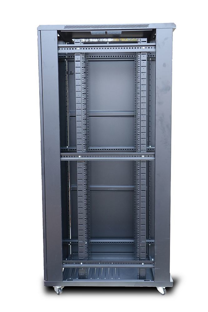 Extralink Rackmount cabinet 42U 800x800 Black standing Extralink Rackmount cabinet 42U 800x800 Black standing