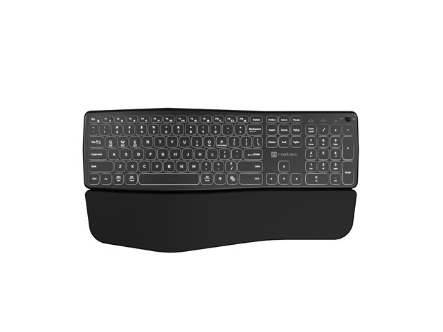 NATEC PORIFERA keyboard Home/Office Bluetooth QWERTY US International Black NATEC PORIFERA keyboard Home/Office Bluetooth QWERTY US International Black