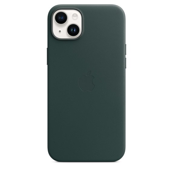 Apple iPhone 14 Plus Leather Case with MagSafe - Forest Green Apple iPhone 14 Plus Leather Case with MagSafe - Forest Green