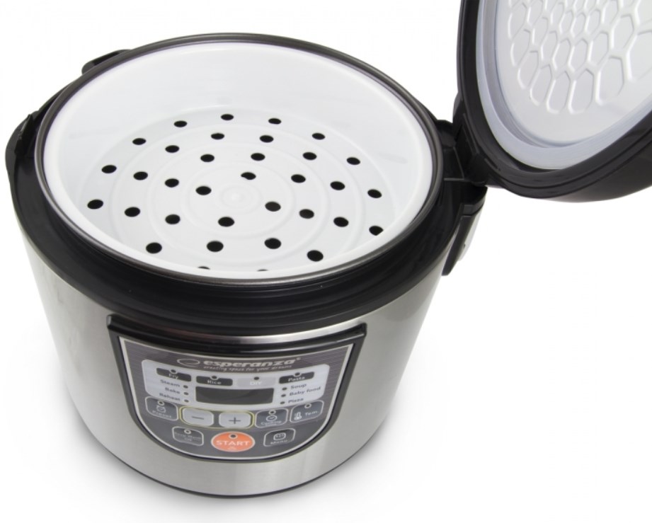Esperanza EKG011 multi cooker 5 L 860 W Black, Stainless steel Esperanza EKG011 multi cooker 5 L 860 W Black, Stainless steel