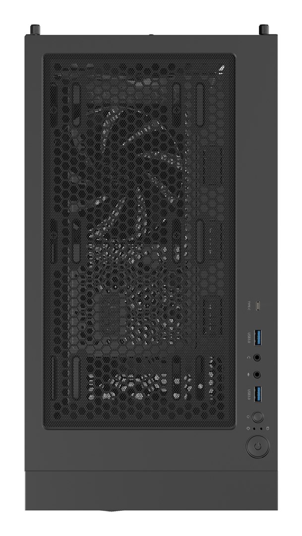 GENESIS DIAXID 605F MIDI TOWER CASE WITH USB-C WINDOW BLACK GENESIS DIAXID 605F MIDI TOWER CASE WITH USB-C WINDOW BLACK