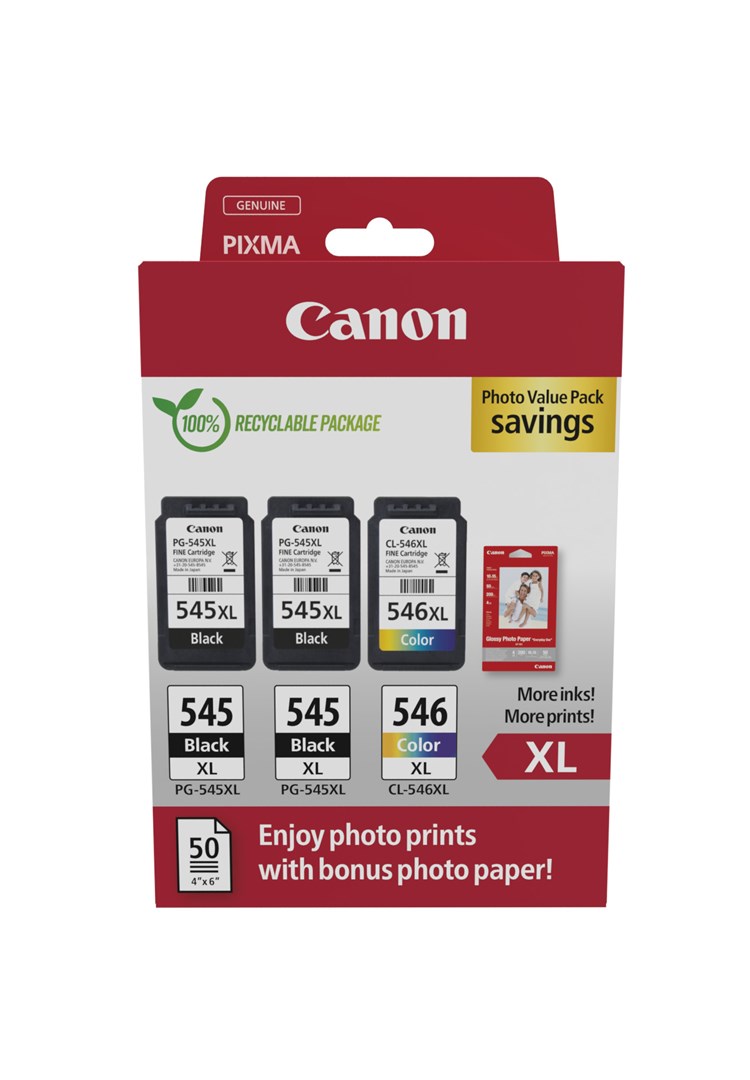 Canon 8286B015 ink cartridge 3 pc(s) Original High (XL) Yield Black, Cyan, Magenta, Yellow Canon 8286B015 ink cartridge 3 pc(s) Original High (XL) Yield Black, Cyan, Magenta, Yellow