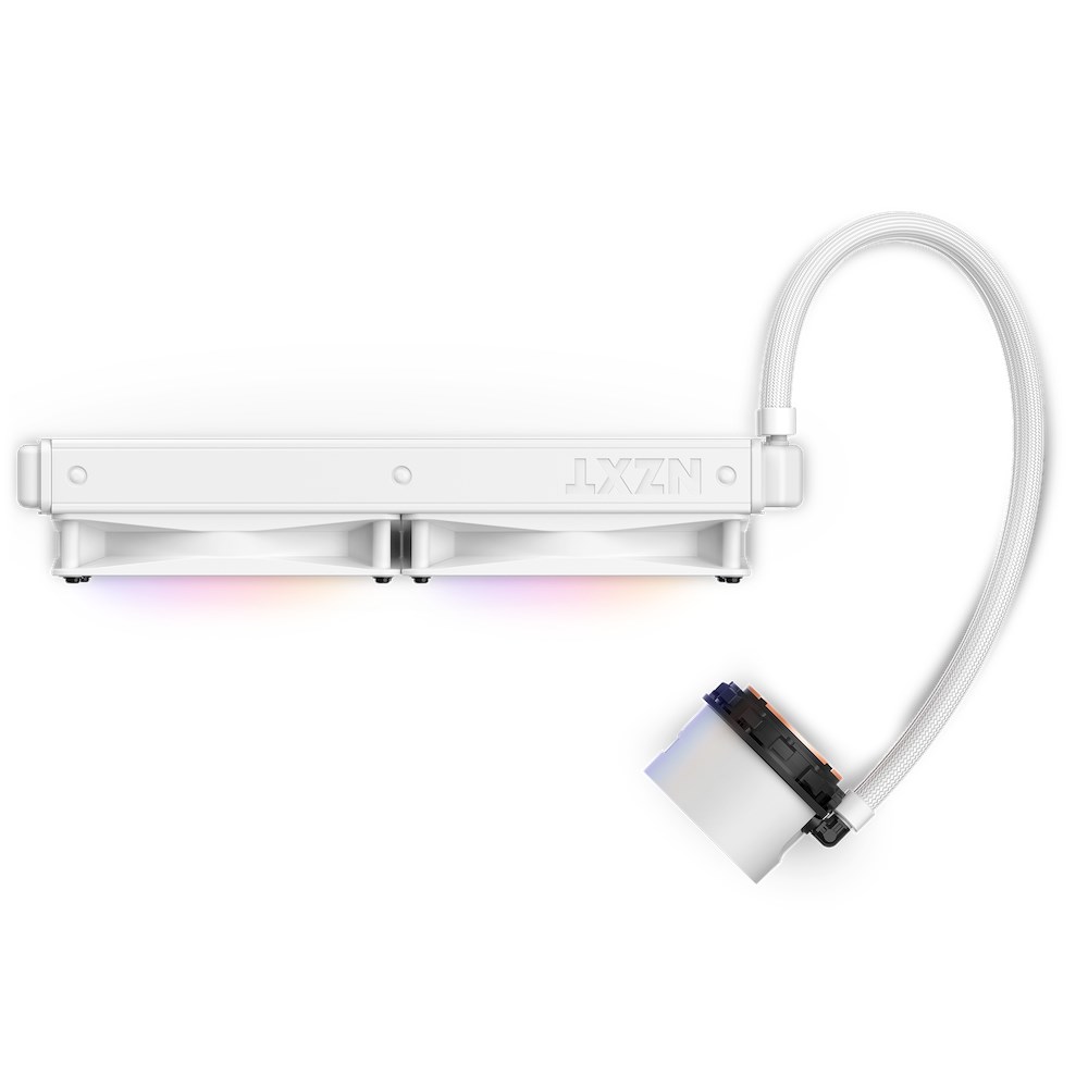 NZXT Kraken 280 RGB Processor All-in-one liquid cooler 14 cm White 1 pc(s) NZXT Kraken 280 RGB Processor All-in-one liquid cooler 14 cm White 1 pc(s)