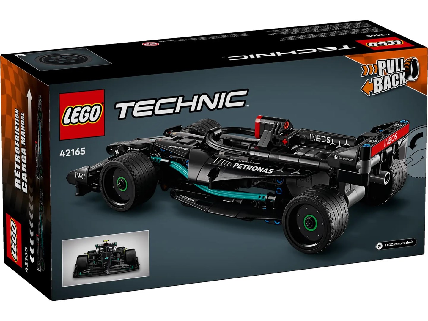 LEGO TECHNIC 42165 Mercedes-AMG F1 W14 E Performance Pull-Back LEGO TECHNIC 42165 Mercedes-AMG F1 W14 E Performance Pull-Back