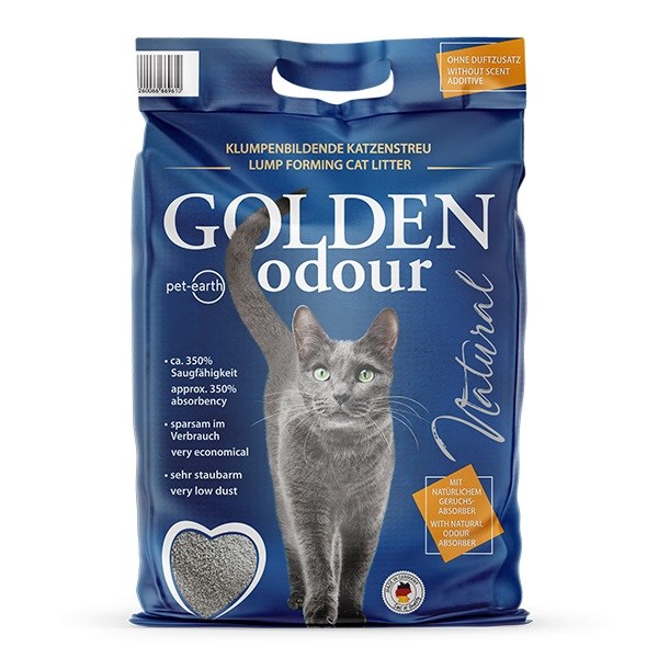 GOLDEN Odour Natural - bentonite litter - 14kg GOLDEN Odour Natural - bentonite litter - 14kg