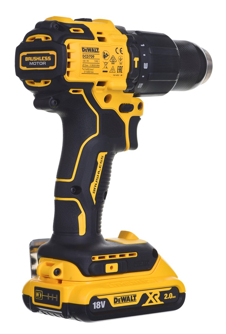 Dewalt DCD709D2T impact wrench with battery and charger Dewalt DCD709D2T impact wrench with battery and charger