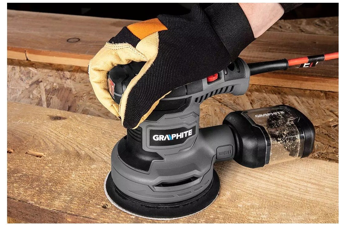 Eccentric Sander 300W Graphite foot 125mm Eccentric Sander 300W Graphite foot 125mm