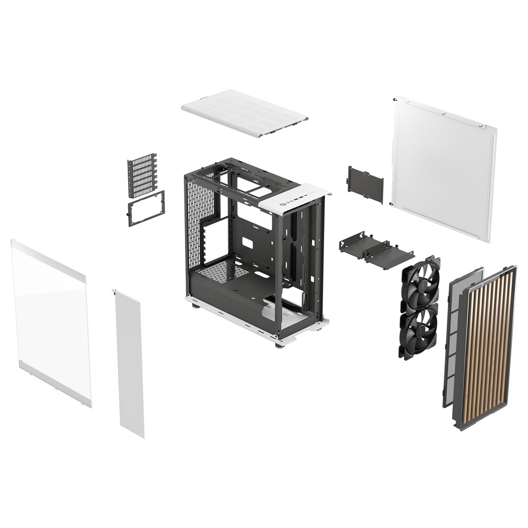 Fractal Design North Midi Tower White Fractal Design North Midi Tower White