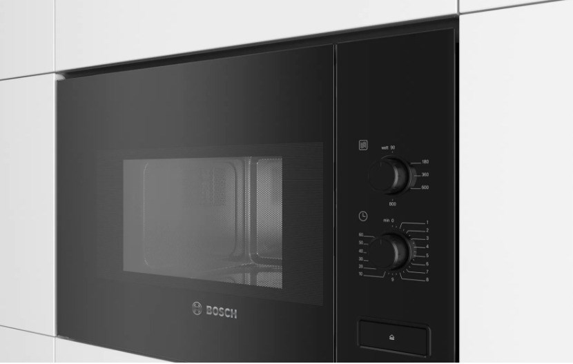 Bosch Serie 4 BFL520MB0 microwave Black Solo microwave Built-in 20 L 800 W Bosch Serie 4 BFL520MB0 microwave Black Solo microwave Built-in 20 L 800 W