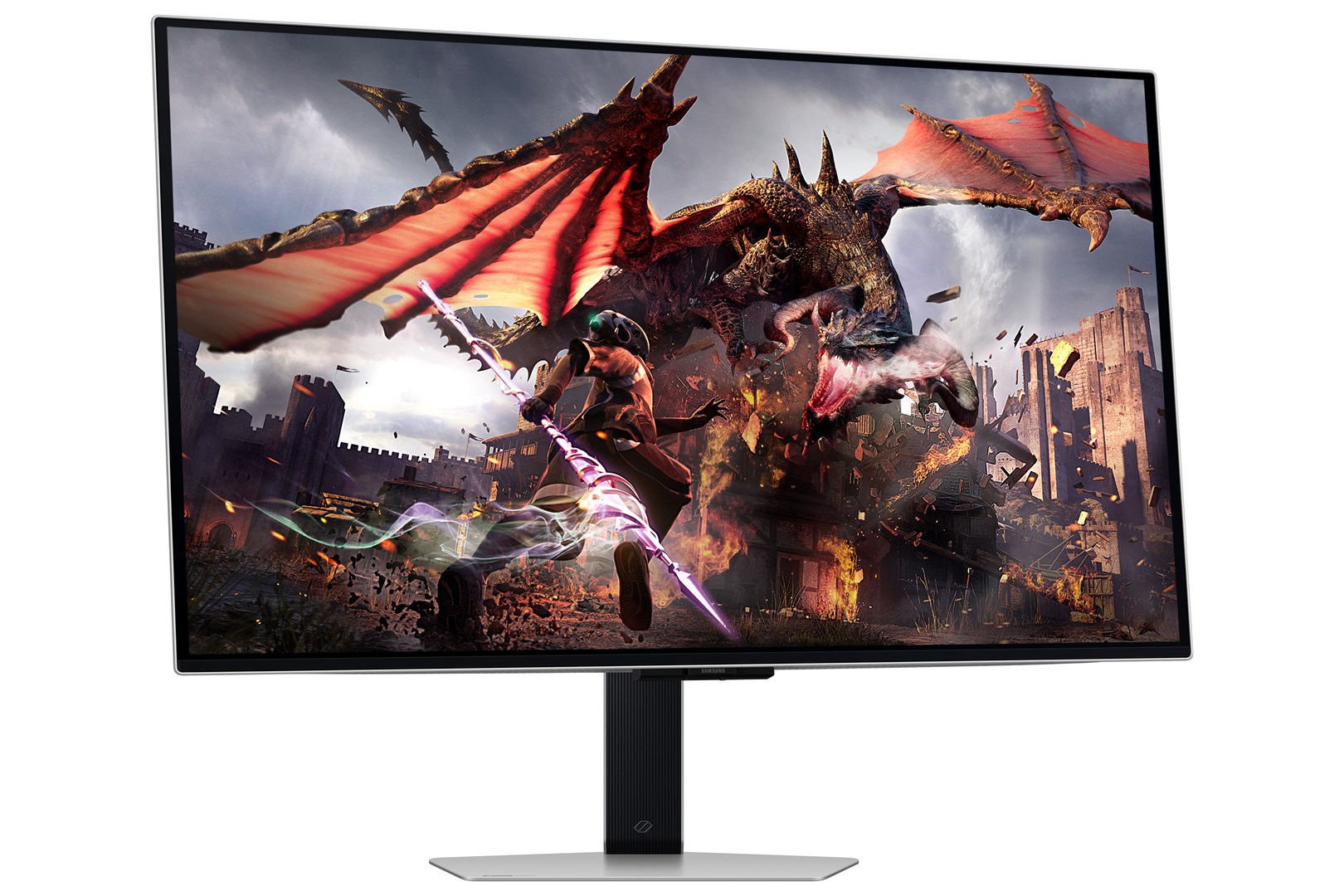 Samsung LS32DG802SUXDU | 32 " | OLED | 4K | 16:9 | 240 Hz | 0.03 ms | 3840 x 2160 pixels | 200 cd/m2 | HDMI ports quantity 2 | Silver Samsung LS32DG802SUXDU | 32 " | OLED | 4K | 16:9 | 240 Hz | 0.03 ms | 3840 x 2160 pixels | 200 cd/m2 | HDMI ports quantity 2 | Silver