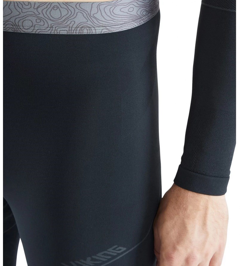 VIKING Gary 3/4 Set Bamboo men's underwear, size M, black VIKING Gary 3/4 Set Bamboo men's underwear, size M, black