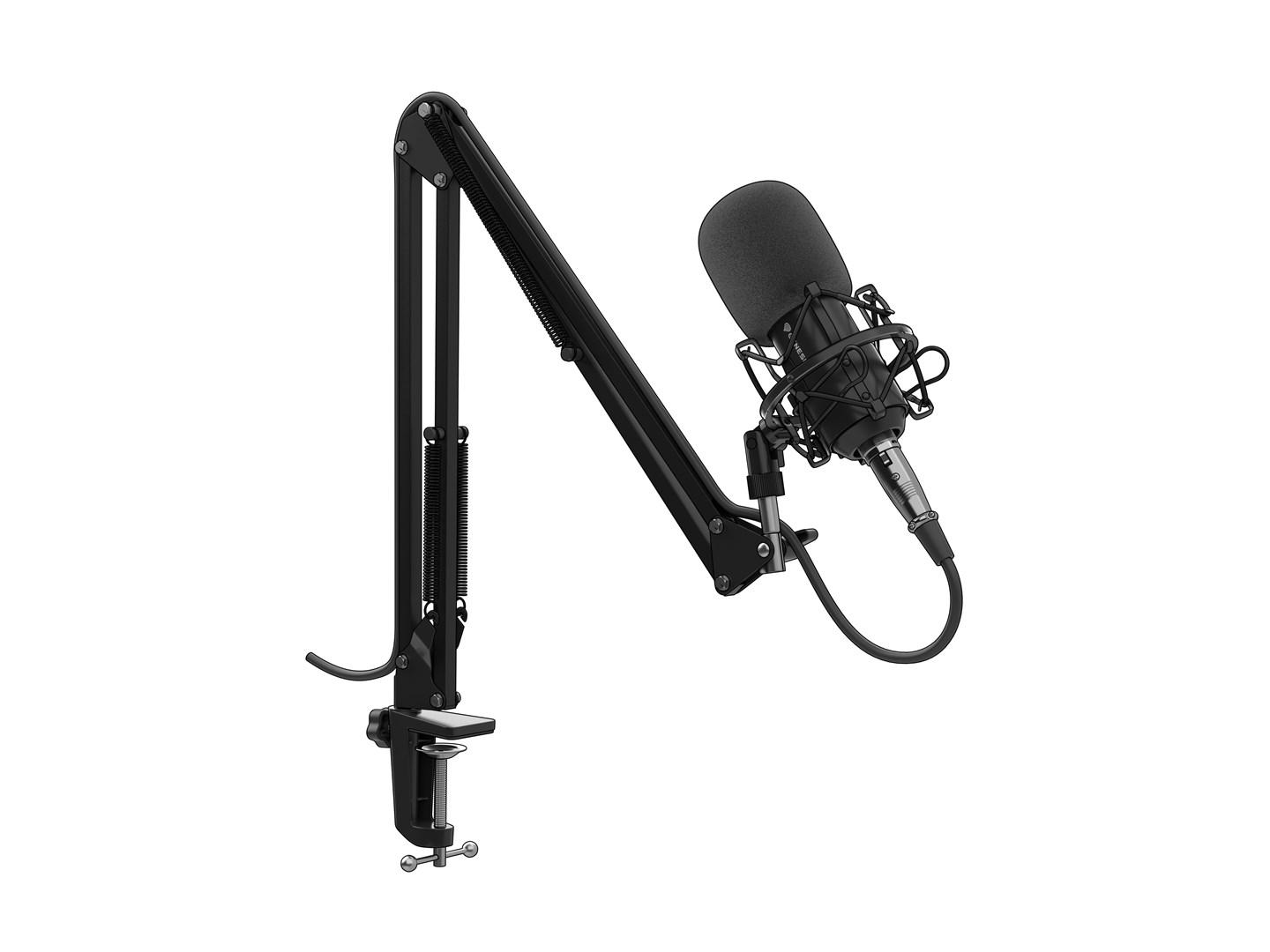 GENESIS Radium 300 XLR Black Studio microphone GENESIS Radium 300 XLR Black Studio microphone